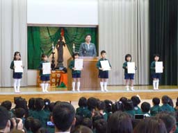 梅花幼稚園　卒園式